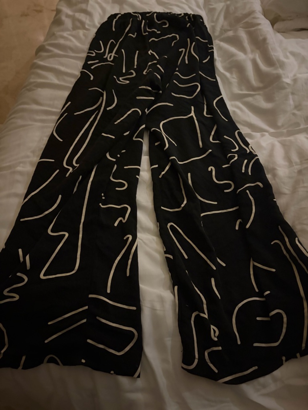 Sanctuary Matching Set Black with Cream Stripes - Picture 5 of 6